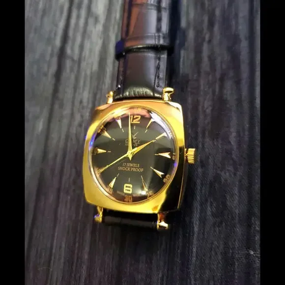 ✨Vtg Camy Manual‎ Geneve Swiss Pillow Watch Restored Serviced - Picture 5 of 8